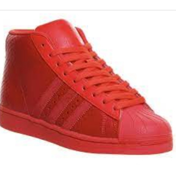 adidas Other - 🖤Adidas Red Leather Pro Models🖤